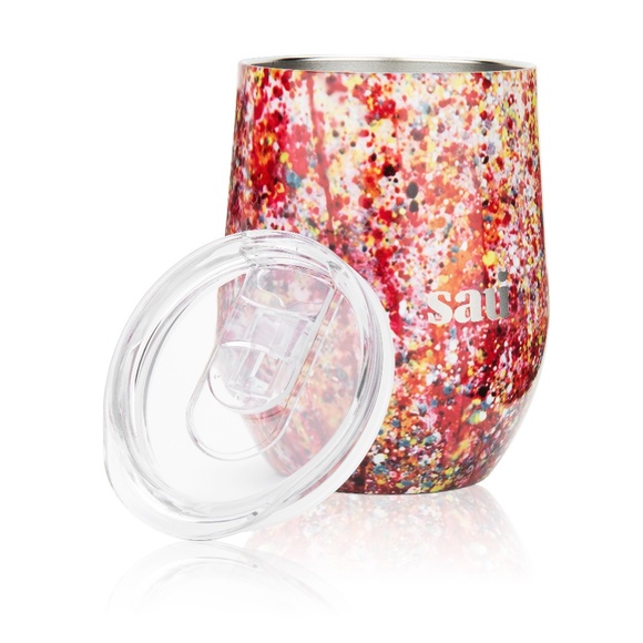 Lot of 2 x 355ml Stainless Steel Vacuum Insulated Wine Tumblers - Picture 5 of 14